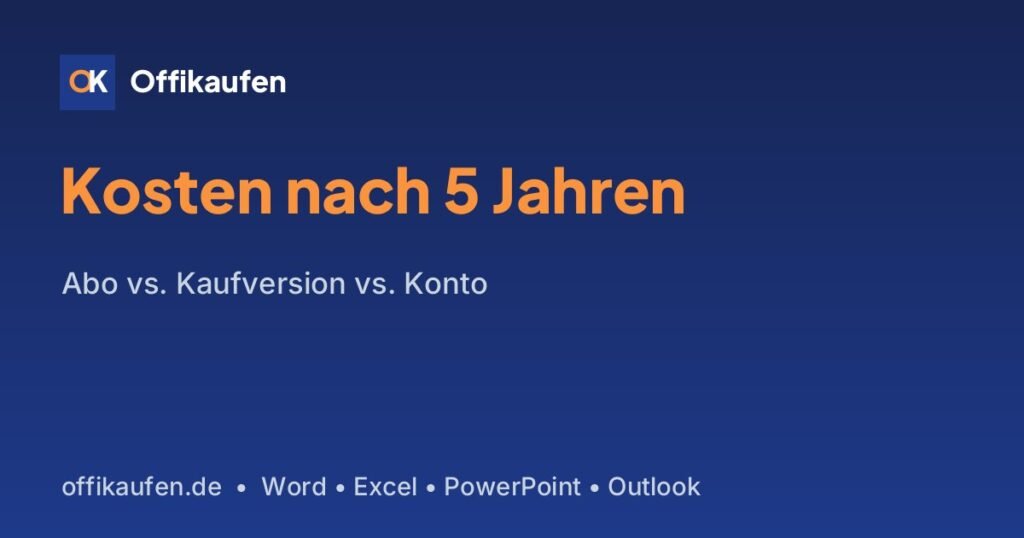 Office günstig kaufen – Preisvergleich 5 Jahre
